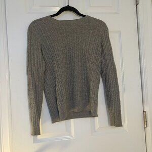 Brooks brothers cashmere cable knit sweater